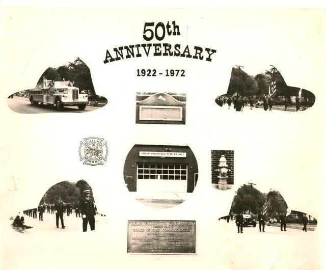 Fire Company's 50th Anniversary, June 1972.